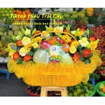 giỏ trái cây kèm hoa 10