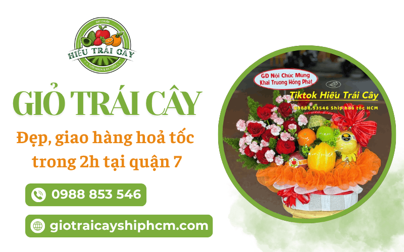 giỏ trái cây quận 7